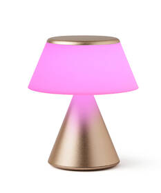 Stolná lampa Lexon Luma S zlatá

 obrázok produktu 7 z 9