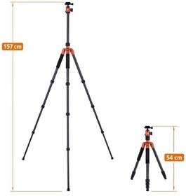 Statív Rollei C5i Carbon čierny/oranžový

 obrázok produktu 6 z 8