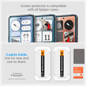 Tvrdené sklo Spigen tR EZ Fit HD na Nothing Phone (3a)/(3a) Pro 

 obrázok produktu 6 z 7