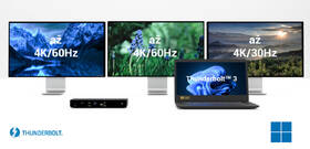 Dokovacia stanica i-tec Thunderbolt4, 3x Display Station, PD 96W čierna

 obrázok produktu 3 z 4