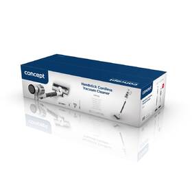 Tyčový vysávač Concept VP6125 2v1 ICONIC Comfort Telescope 29,6 V biely

 obrázok produktu 18 z 31