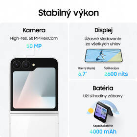 Mobilný telefón Samsung Galaxy Z Flip7 FE 5G 8 GB / 256 GB čierny

 obrázok produktu 5 z 16