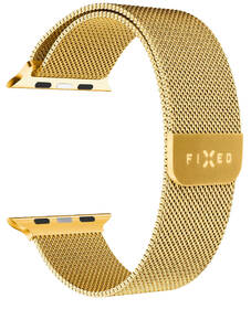 Remienok FIXED Mesh Strap na Apple Watch 38/40/41mm zlatý

 obrázok produktu 4 z 4