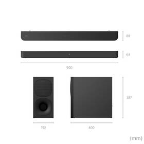 Soundbar Sony HT-S400 čierny

 obrázok produktu 8 z 20