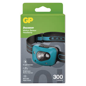 Čelovka GP Discovery CH44, 300 lm čierna/modrá

 obrázok produktu 2 z 2