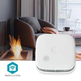 Detektor dymu Nedis SmartLife Wi-Fi biely

 obrázok produktu 9 z 10