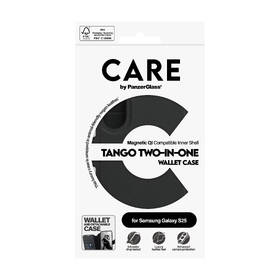 Puzdro na mobil flipové PanzerGlass CARE Tango 2v1 Qi na Samsung Galaxy S25 čierne

 obrázok produktu 5 z 10