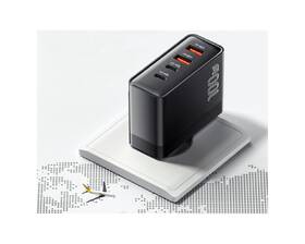 Nabíjačka do siete Essager Multi Charge 100W, 2x USB-C, 2x USB-A čierna

 obrázok produktu 10 z 10