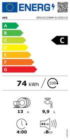 Umývačka riadu AEG GF6101C2SNM nerez

 obrázok produktu 1 z 11