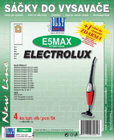 Vrecká pre vysávače Jolly E 5 MAX (4 ks) 

 obrázok produktu 1 z 1