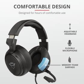 Headset Trust 433 Pylo čierny

 obrázok produktu 8 z 10