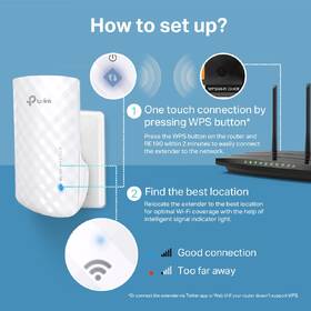 Wi-Fi extender TP-Link RE190 biely

 obrázok produktu 5 z 6