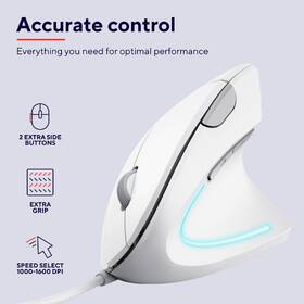 Myš Trust Verto Ergonomic biela

 obrázok produktu 6 z 10