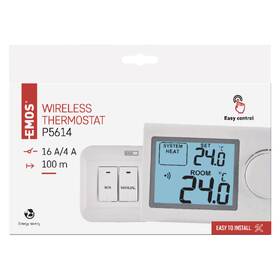Termostat EMOS izbový, manuálny, bezdrôtový, P5614 

 obrázok produktu 8 z 8