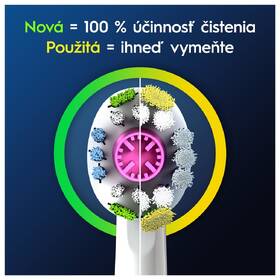 Náhradné hlavice Oral-B Pro 3D White (4 ks) 

 obrázok produktu 7 z 11