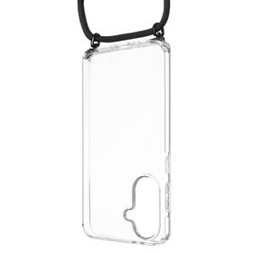 Kryt na mobil FIXED Pure Neck s čiernou šnúrkou na krk na Samsung Galaxy A36 5G priehľadný

 obrázok produktu 1 z 4