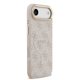 Kryt na mobil Guess PU Leather 4G Gold Frame MagSafe na Apple iPhone Air ružový

 obrázok produktu 3 z 7