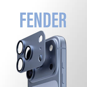 Tvrdené sklo PanzerGlass FENDER na Apple iPhone 18 Pro, ochranný hliníkový prvek fotoaparátu modré

 obrázok produktu 5 z 5