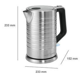 Rýchlovarná kanvica Profi Cook WKS 1119, inox 1,7 l nerez

 obrázok produktu 5 z 5