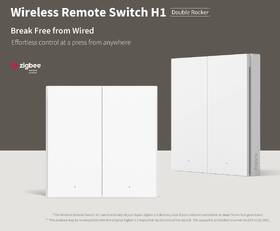 Vypínač Aqara Smart Home Wireless Remote Switch H1 Double Rocker biely

 obrázok produktu 2 z 3