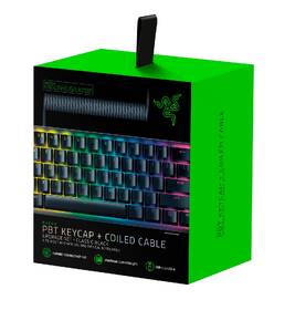 Klávesy Razer PBT Keycap + Coiled Cable Upgrade Set - US/UK čierne

 obrázok produktu 7 z 8