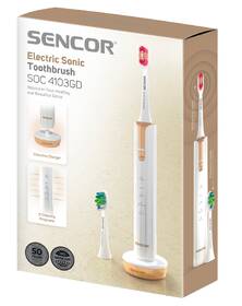 Zubná kefka Sencor SOC 4103GD biela/zlatá

 obrázok produktu 7 z 8