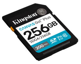 Pamäťová karta Kingston SDXC 256GB U3 UHS-I (200R/160W) 

 obrázok produktu 1 z 4