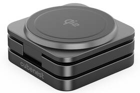 Bezdrôtová nabíjačka Cubenest SQ312 Pro 3v1, Qi2, MagSafe čierna

 obrázok produktu 7 z 19