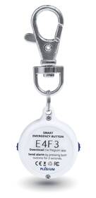 Chytrý osobný alarm Plegium Smart Emergency Button biely

 obrázok produktu 1 z 9