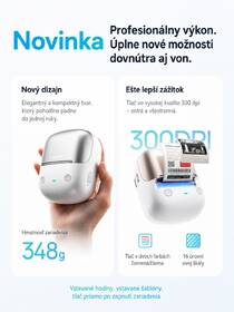 Tlačiareň štítkov Niimbot B2 PRO + role štítkov zlatá

 obrázok produktu 12 z 14