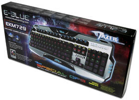 Klávesnica E-Blue Mazer Mechanical 729, US čierna/strieborná

 obrázok produktu 8 z 8