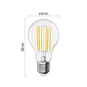 LED žiarovka EMOS Filament klasik, 7,2 W, 1521lm, E27, teplá biela 

 obrázok produktu 7 z 13