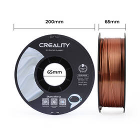 Tlačová struna (filament) Creality CR-Silk PLA 1kg medený

 obrázok produktu 4 z 6