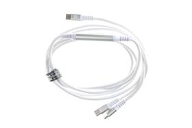 Kábel ERPOWER Intelligent Cable Extender USB-C/Dual USB-C 100W, 1,5m biely

 obrázok produktu 1 z 3