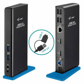 Dokovacia stanica i-tec USB 3.0/USB-C Dual HDMI Docking Station 

 obrázok produktu 1 z 8