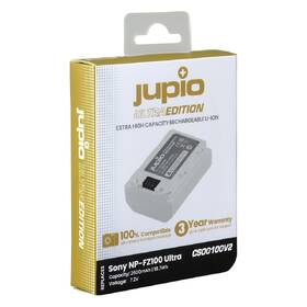 Batéria Jupio NP-FZ100 ULTRA 2600 mAh (Sony) biela

 obrázok produktu 3 z 4