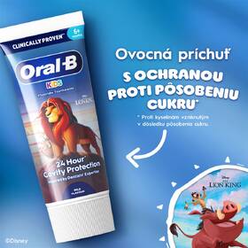 Detská zubná pasta Oral-B Pro-Kids Lví král, 60 ml 

 obrázok produktu 5 z 7