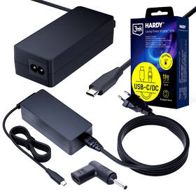 Sieťový adaptér 3mk HARDY - Acer, Samsung, ASUS, Liteon 20V USB-C/DC 3,0 × 1,0 mm čierny

 obrázok produktu 1 z 9