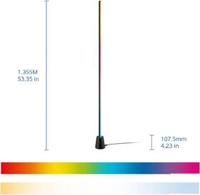 Stojacia lampa Philips Smart LED Floor 1,4 m RGBIC EU biela

 obrázok produktu 7 z 7