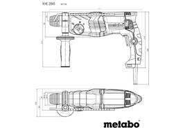 Kladivo Metabo KHE 2845 601739500 

 obrázok produktu 3 z 4