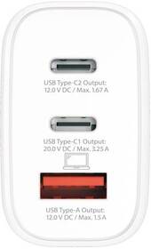 Cestovný adaptér SKROSS USB A+C 65W GaN UK, Power Delivery, typ G 

 obrázok produktu 6 z 9