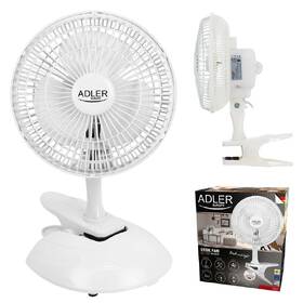 Ventilátor stolový Adler AD 7317, klip 

 obrázok produktu 1 z 14