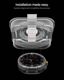Tvrdené sklo Spigen tR EZ Fit na Samsung Galaxy Watch 8 Classic (46mm) (2 ks) priehľadné

 obrázok produktu 7 z 9
