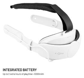 Popruh FIXED VR Power Headstrap - Meta Quest 3/3S, 6 000 mAh biely

 obrázok produktu 3 z 7