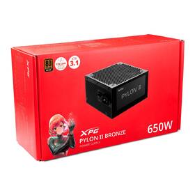 Zdroj ADATA XPG PYLON II 650W čierny

 obrázok produktu 5 z 5