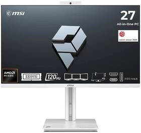 PC all in-one MSI PRO MAX 27TP Z 8MG-003XEU biely

 obrázok produktu 1 z 3