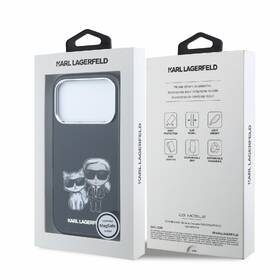 Kryt na mobil Karl Lagerfeld PU Semi Wrap Smooth Sketch Bodies Magsafe na Apple iPhone 18 Pro Max čierny

 obrázok produktu 6 z 6
