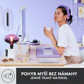 Podložka pod klávesnicu a myš Logitech Desk Mat Studio Series. 30 x 70 cm fialová

 obrázok produktu 10 z 11