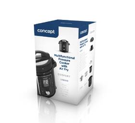 Multifunkčný tlakový hrniec Concept CK8000 COOKERY 11 v 1 čierny

 obrázok produktu 27 z 31