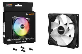Ventilátor be quiet! Light Wings LX PWM Reverse 120mm čierny

 obrázok produktu 3 z 3
